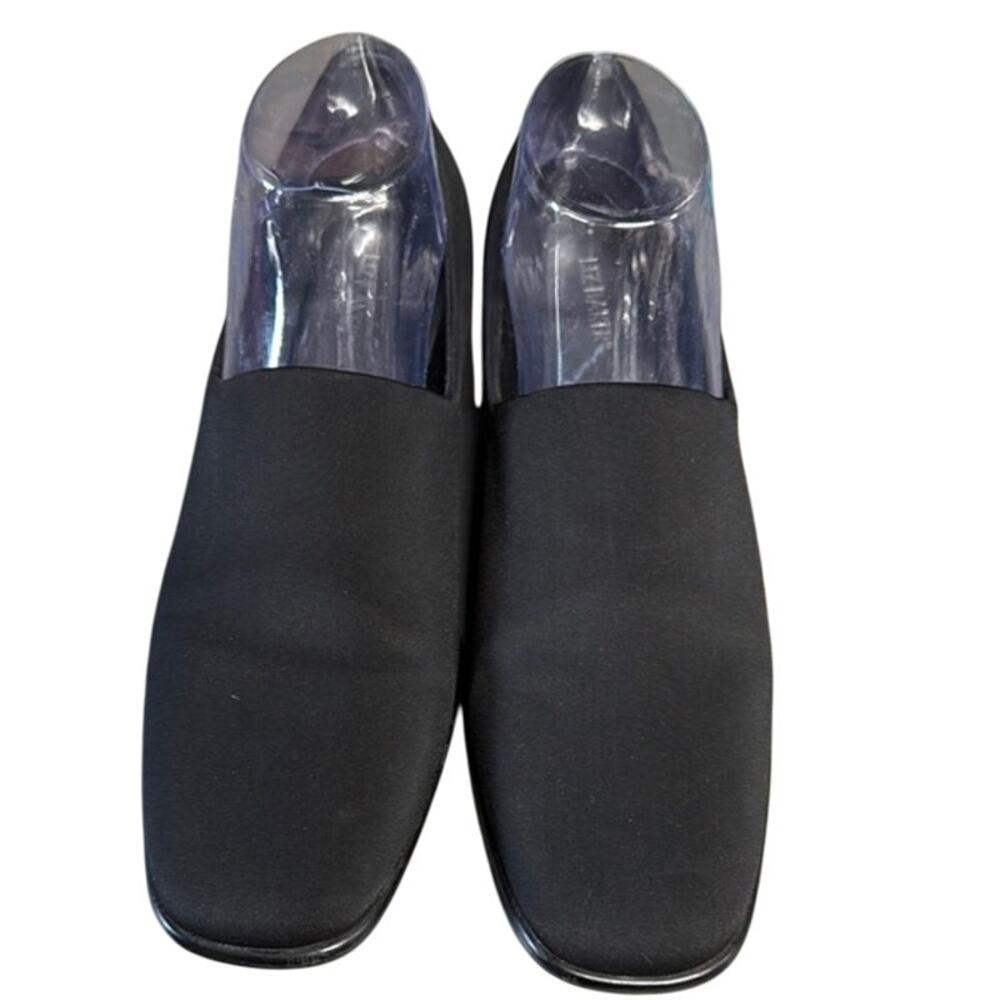 Women's Liz Baker Black Heel Slip On Dress Shoes Size 9